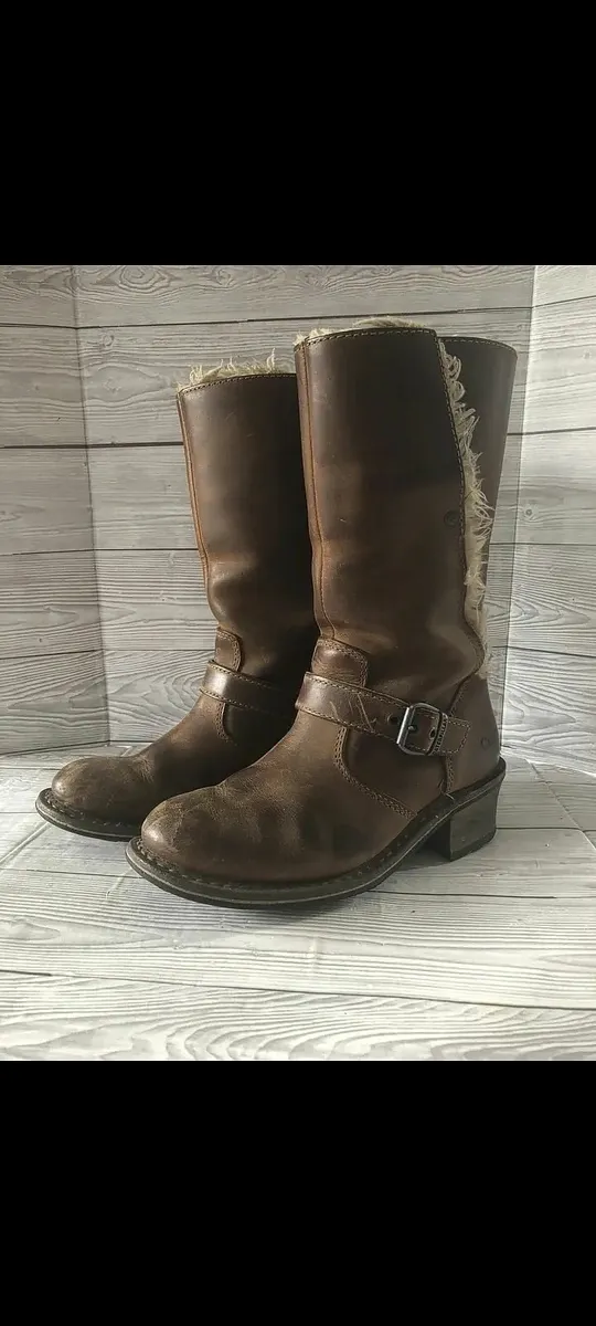 Caterpillar fur hot sale lined boots