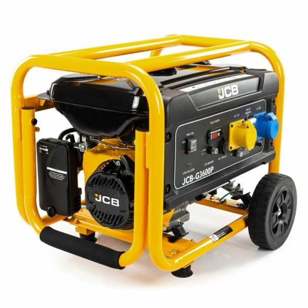 JCB 3.6kW / 4.5kVA Petrol Site Generator