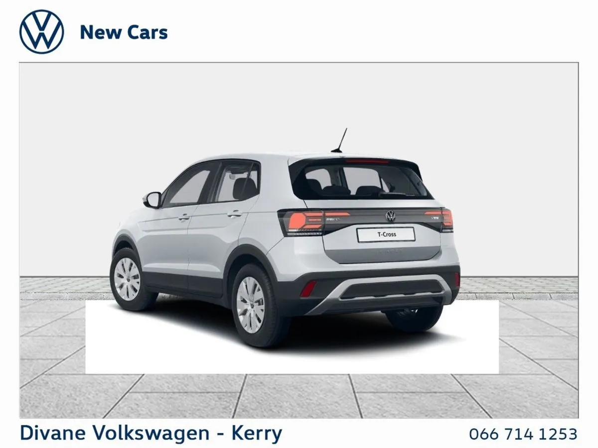 Volkswagen T-Cross 1.0 Petrol 95bhp - Image 3