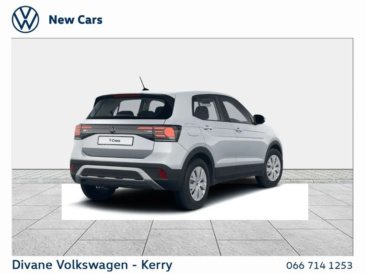 Volkswagen T-Cross 1.0 Petrol 95bhp - Image 4