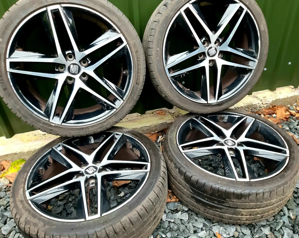 OEM Seat FR Alloys 18inch 5x100 - Image 2