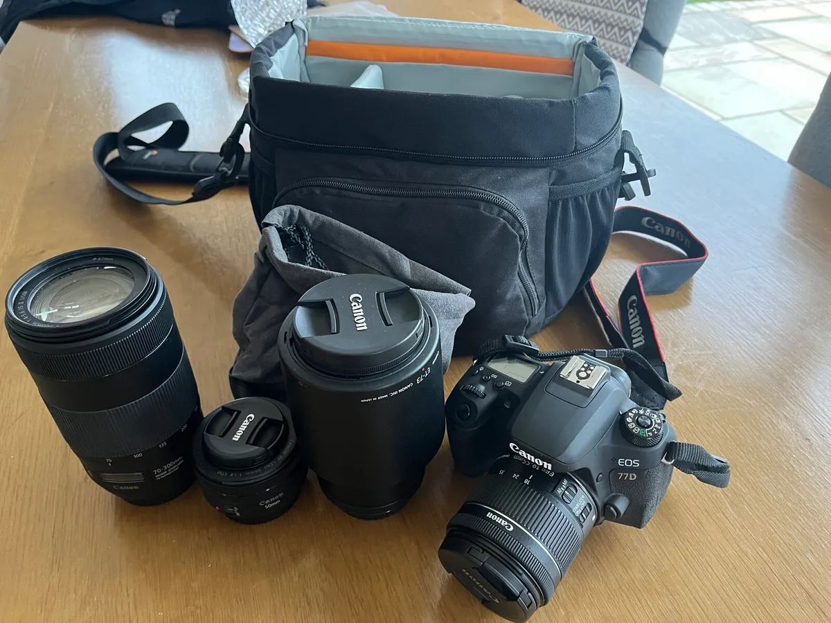 Canon 77d sales camera bag