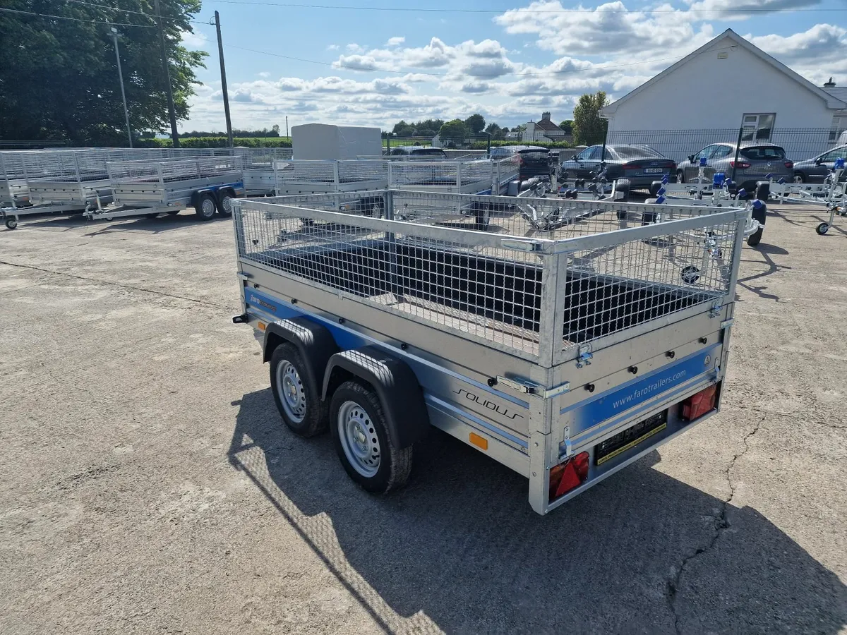 8 x 4 Twin Axle Trailer (CAR LICENCE ONLY NEEDED) - Image 4