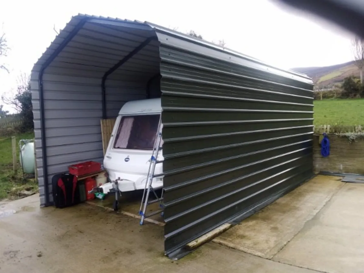 Motor home, caravan Carport e.g. 12x21x5 £1,395 - Image 3