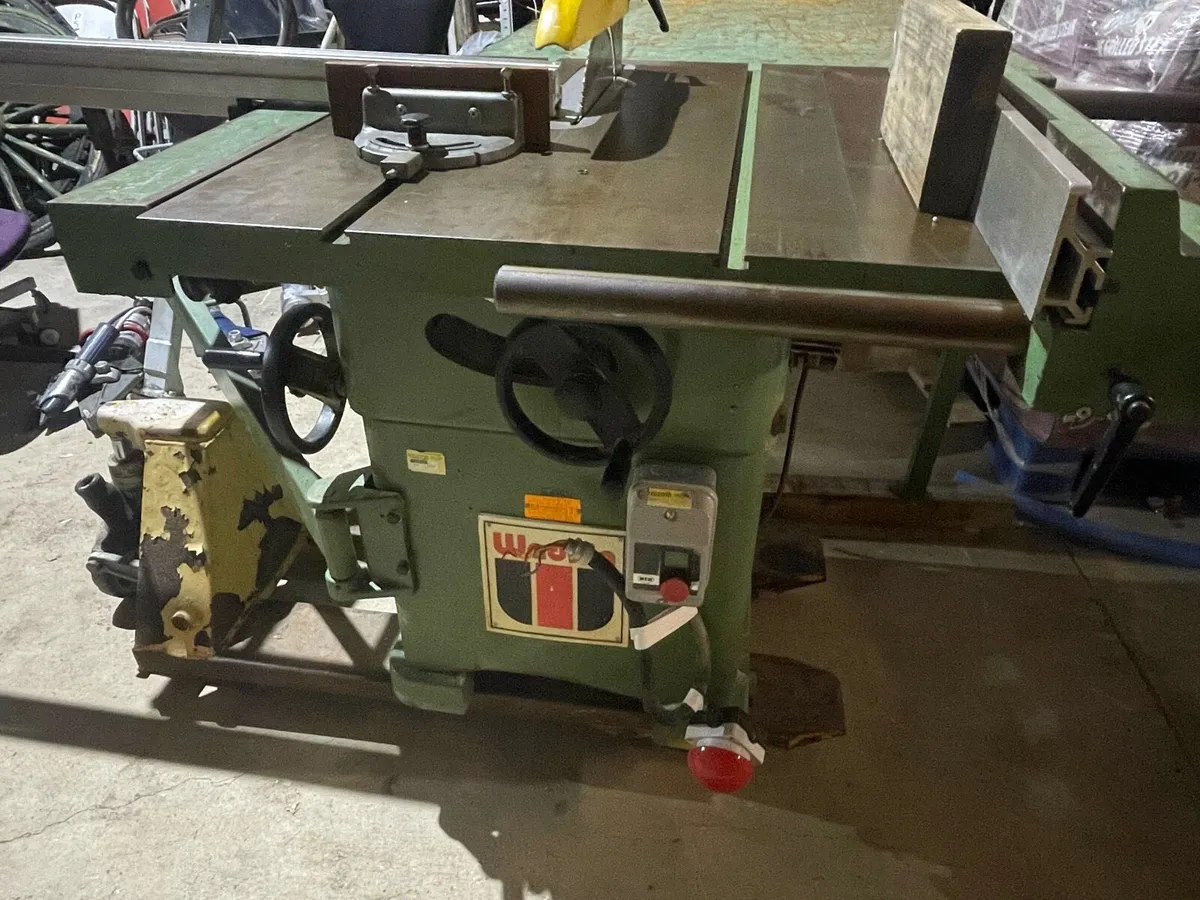 Wadkin table store saw for sale