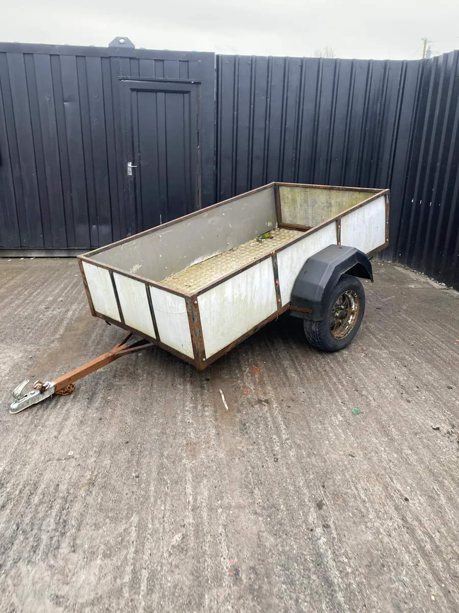 Single Axle 7 X 4 Trailer - Image 1