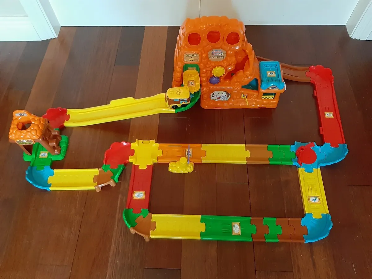 Vtech Toot Toot Gold Mine Train Set - Image 1