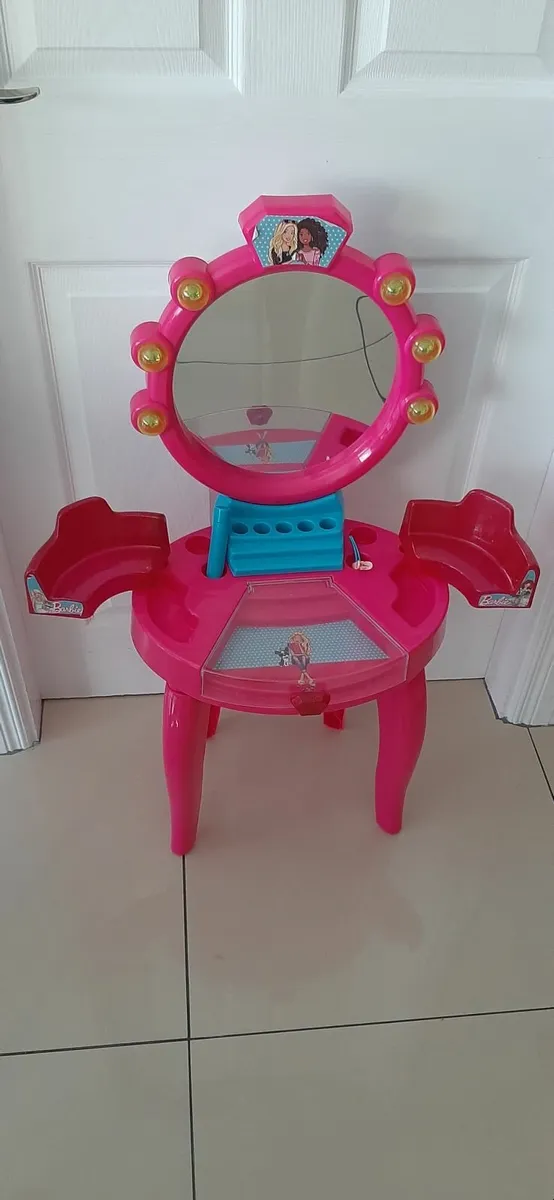 barbie vanity table tesco