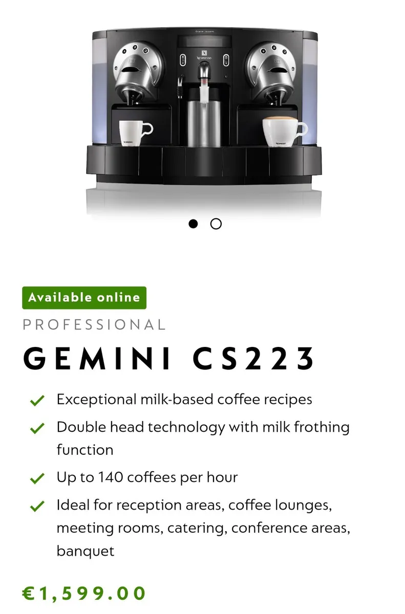 Gemini cs223 shop