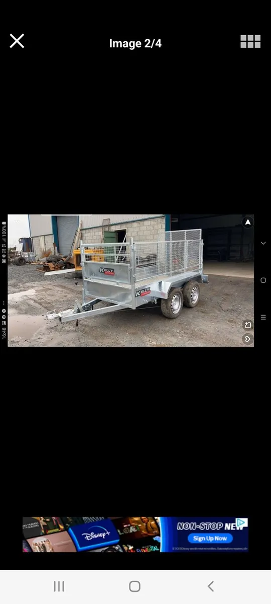 New 8x4 trailers