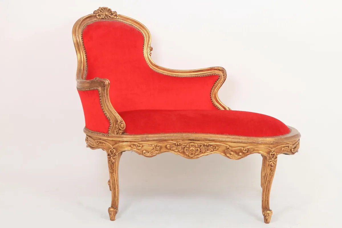 French Style Pune Settee Sofa - Image 1