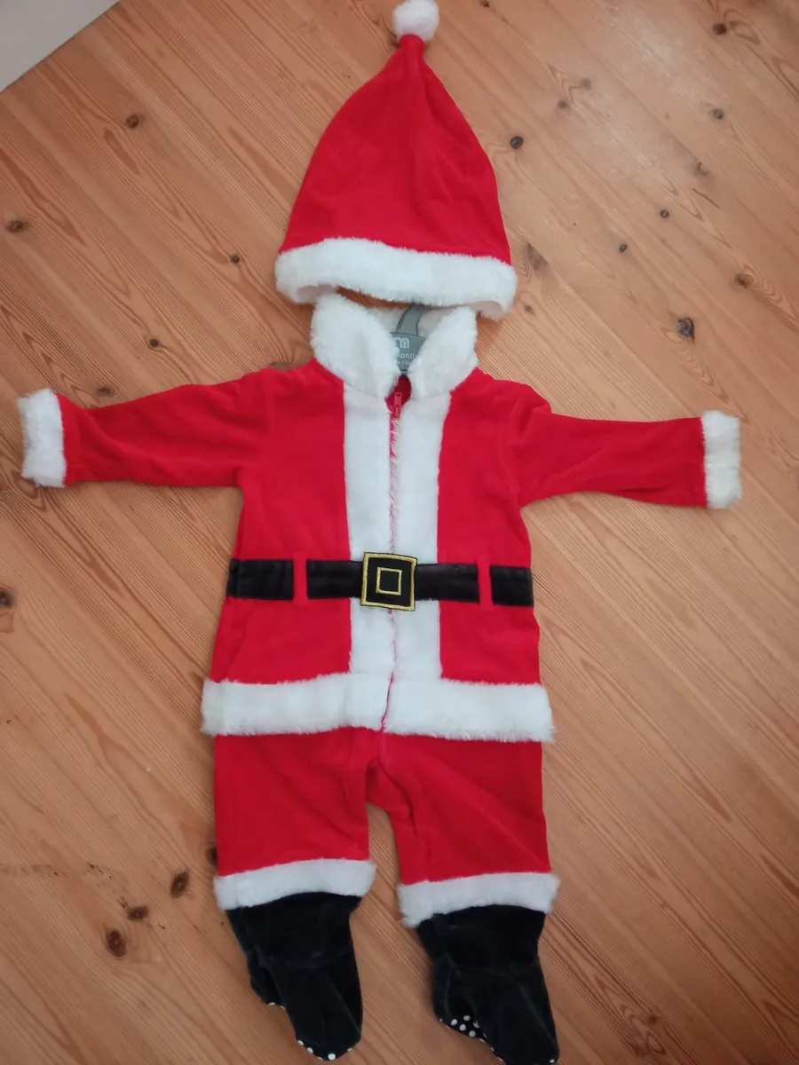 Mothercare santa outlet outfit