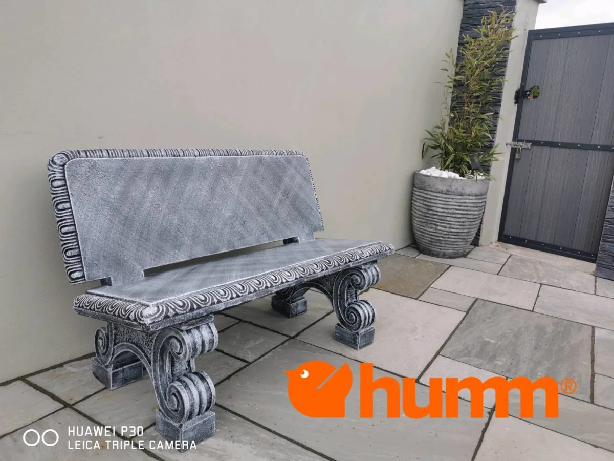 Solid Concrete Garden Furniture - Image 1