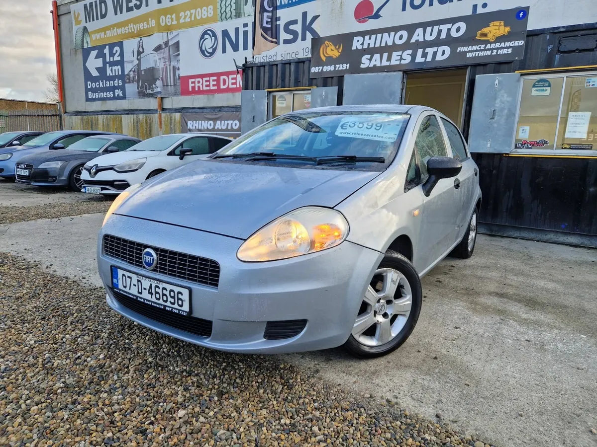 🦏 fiat punto 07.NEW NCT.LOW MILAGE  🦏 - Image 1
