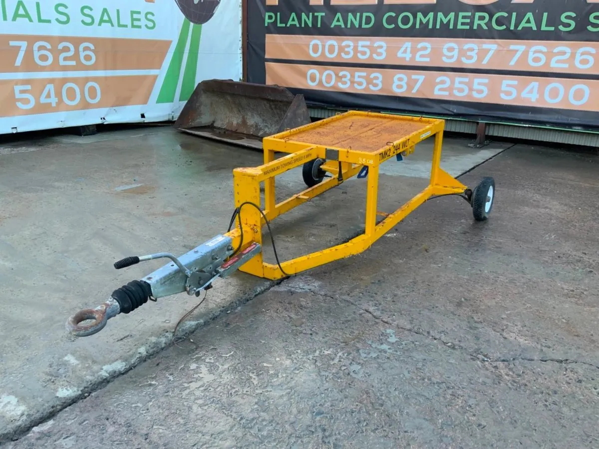 SINGLE AXLE BRAKED TRAILER ASSEMBLY. - Image 2