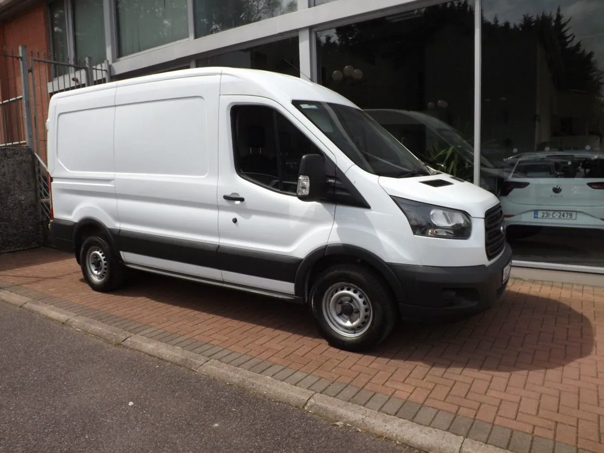 Ford Transit 350 170PS  L2 h2  Fwd  White  1 Owne - Image 3