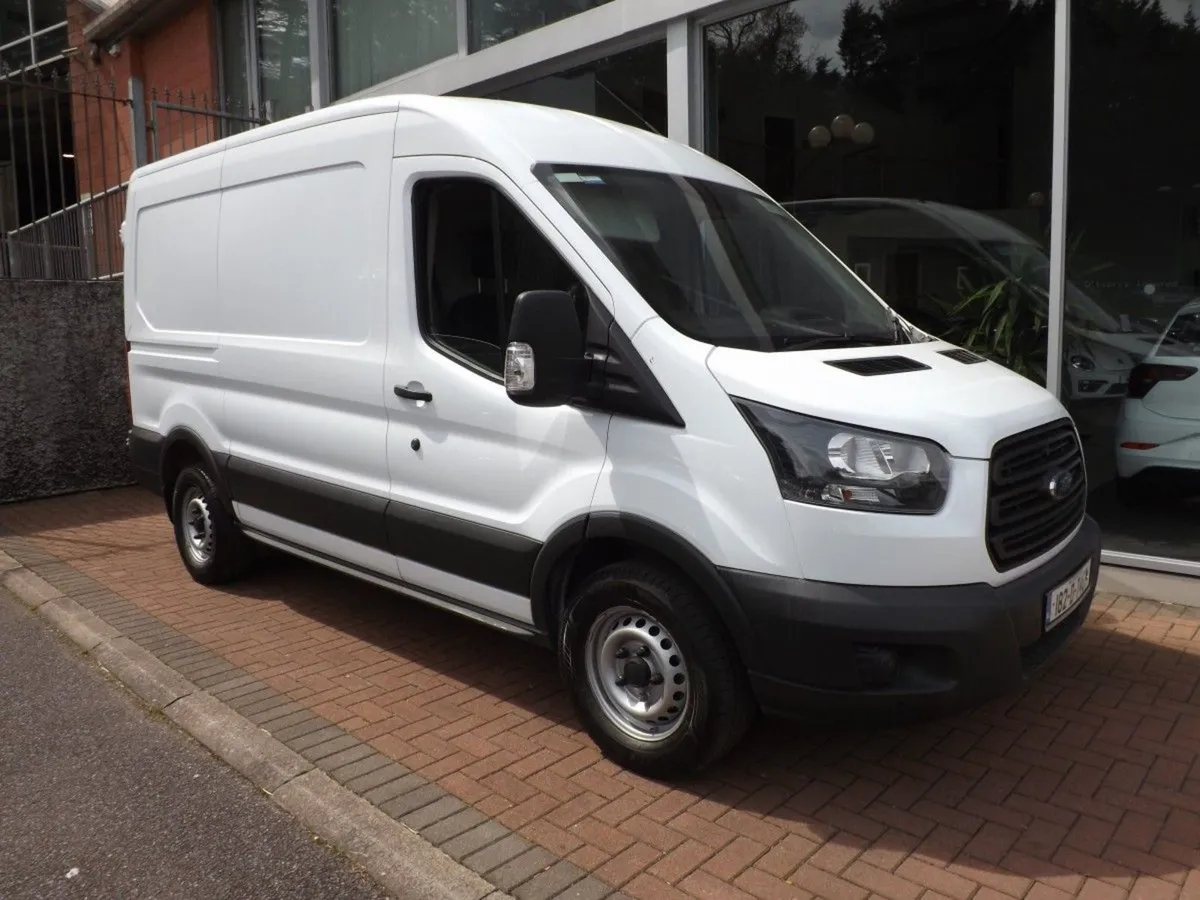 Ford Transit 350 170PS  L2 h2  Fwd  White  1 Owne - Image 1