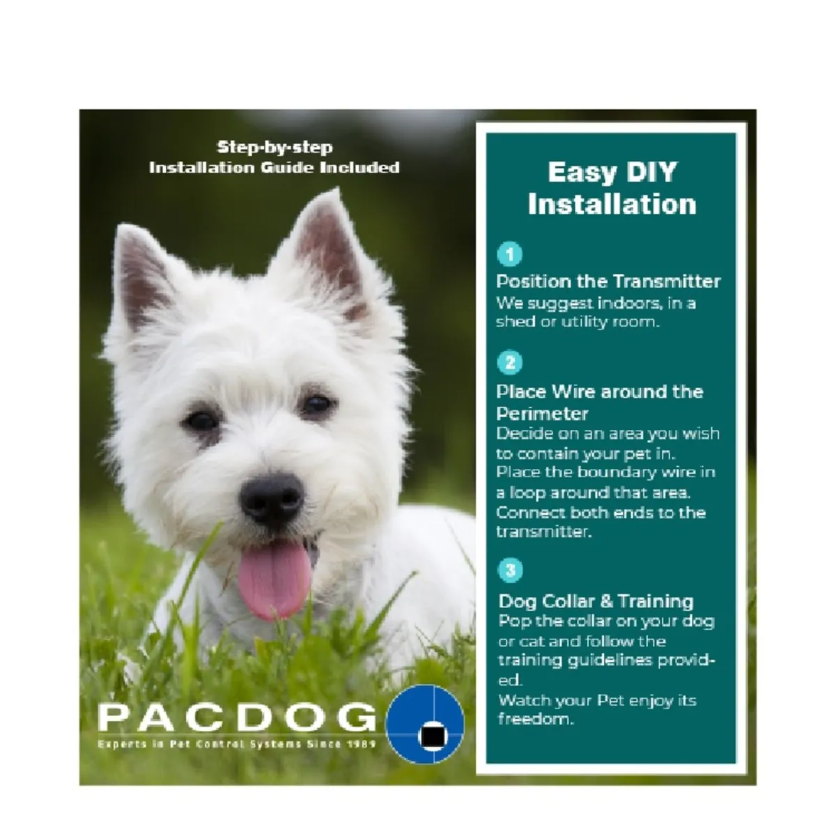 Pet Fence M/L Dog - 200m Wire | PACDOG - Image 3