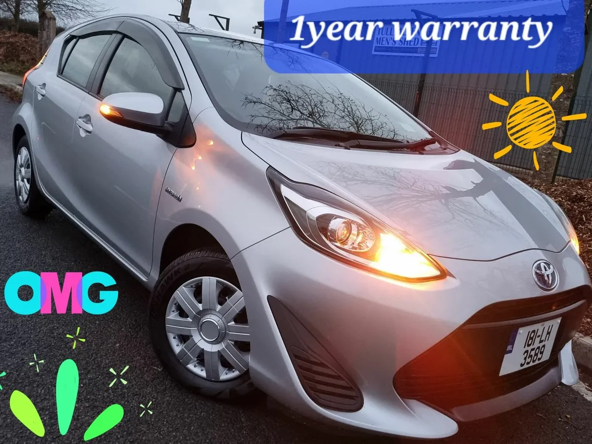 2018 TOYOTA AQUA HYBRID AUTO NCT+WARRANTY €11,990 - Image 2