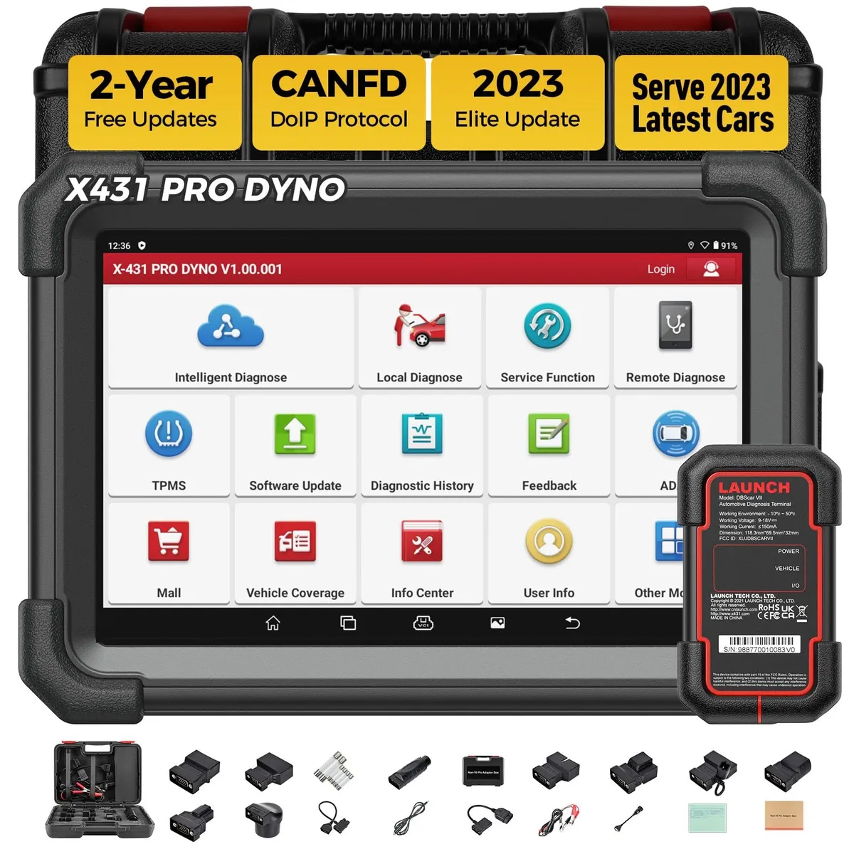 Launch X431 PRO DYNO Diagnostic Machine