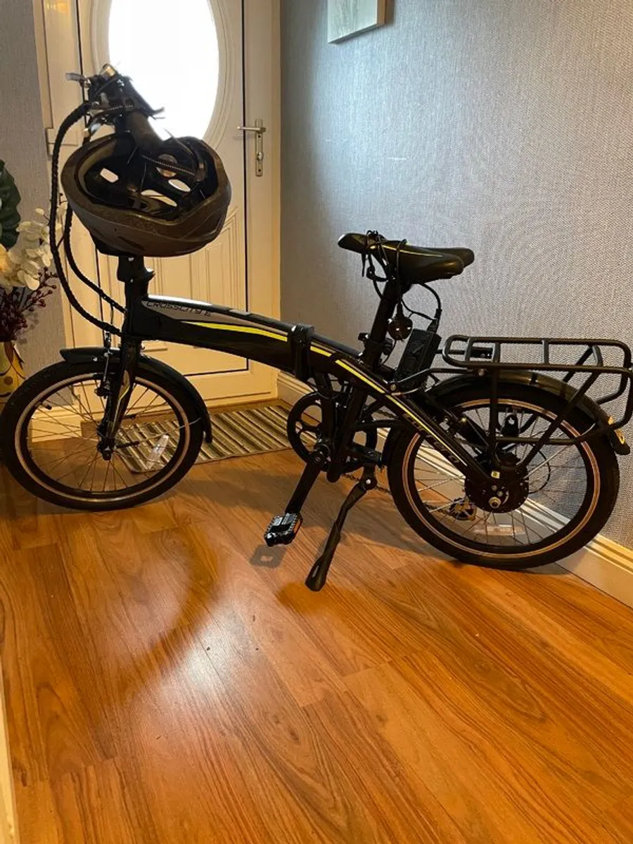 Carrera crosscity deals folding electric bike