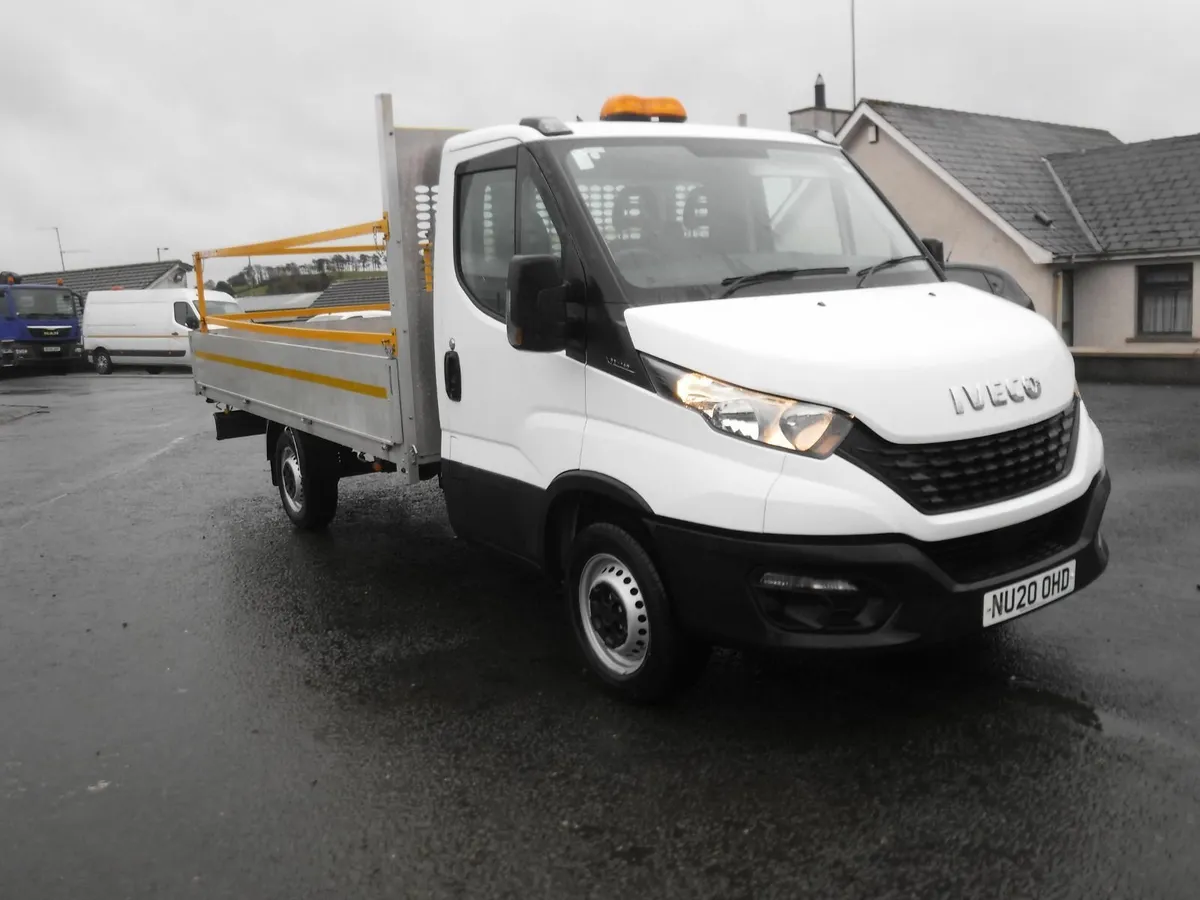 2020 Iveco 35-140 13ft7"aluminium dropside .