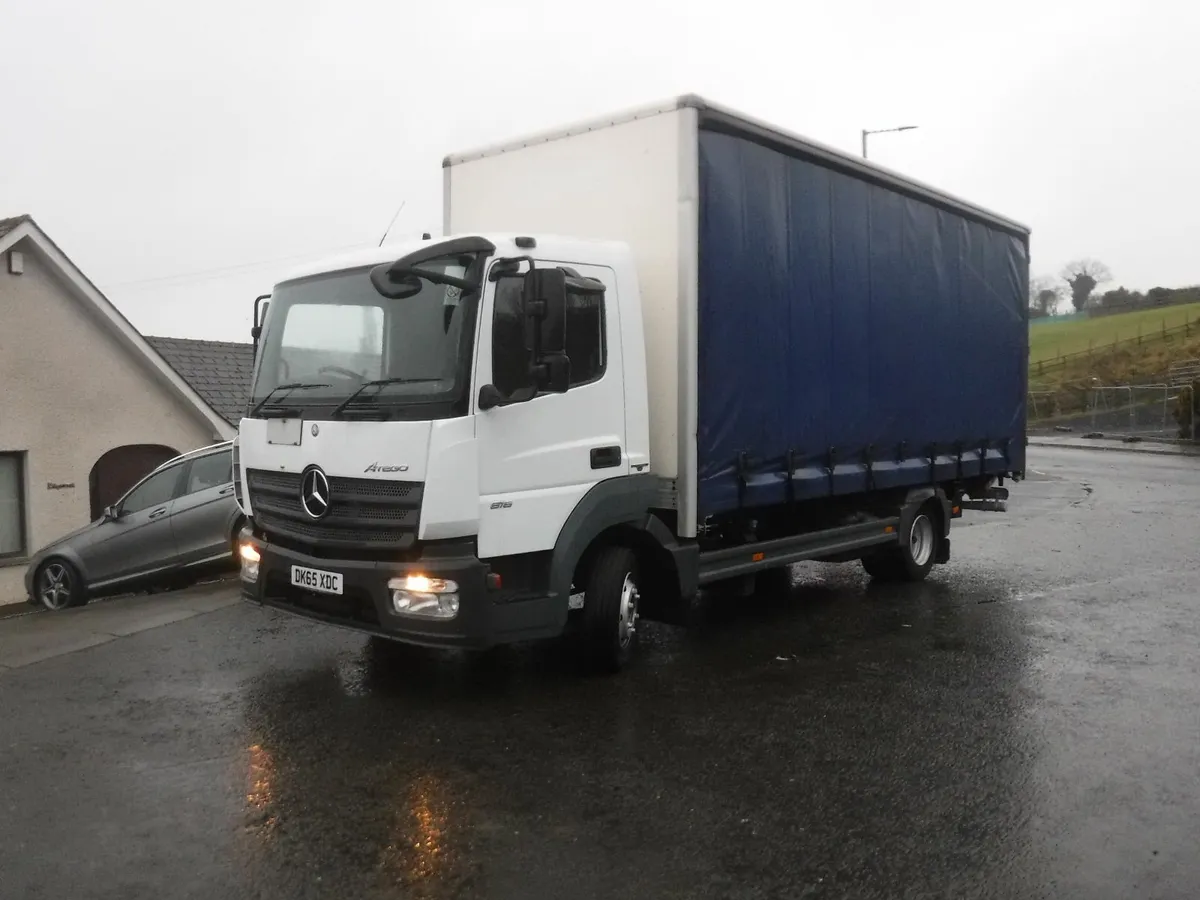 2015 Mercedes 816 Atego 20ft curtainsider . - Image 1