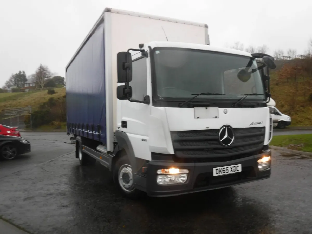 2015 Mercedes 816 Atego 20ft curtainsider . - Image 2