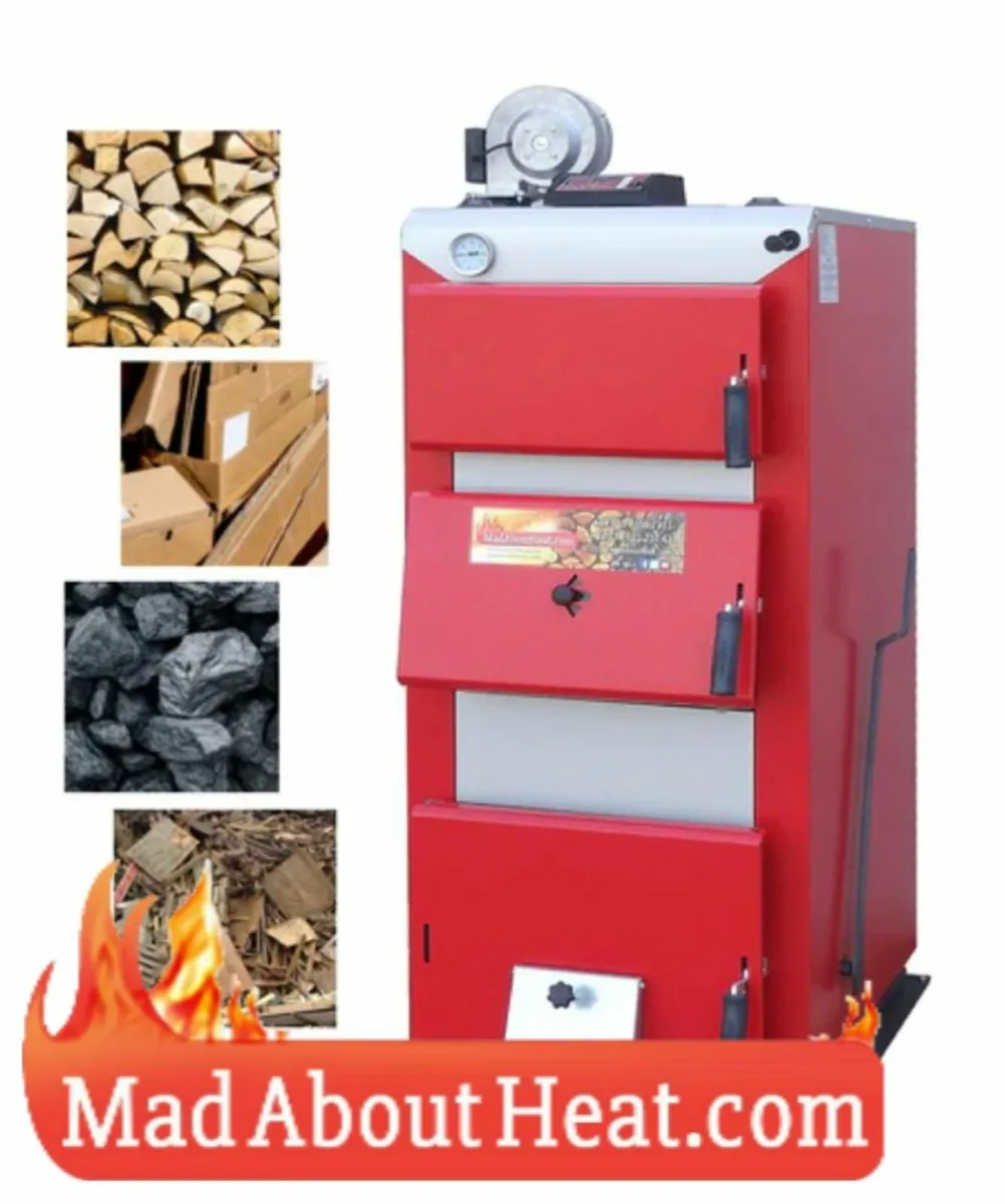 Log Burner, Biomass Boiler, Wood Boiler, - Image 4