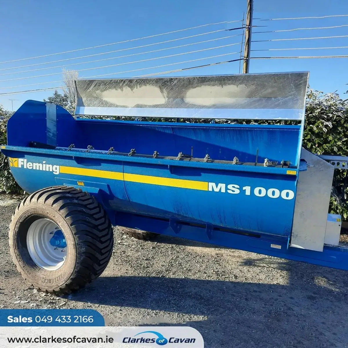 New Fleming MS1000 Muck spreader - Image 1