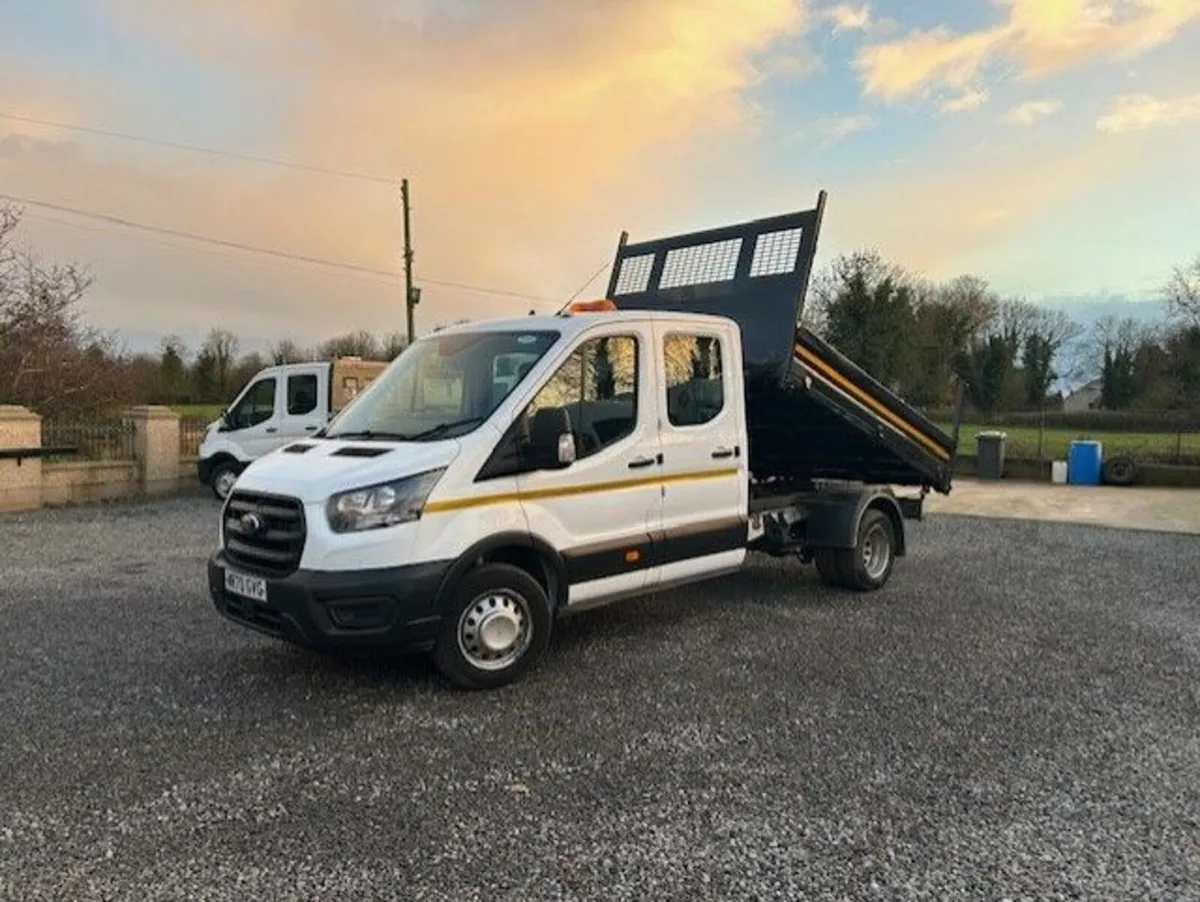 Crew Cab Tipper 2021 Ford Transit - Image 1