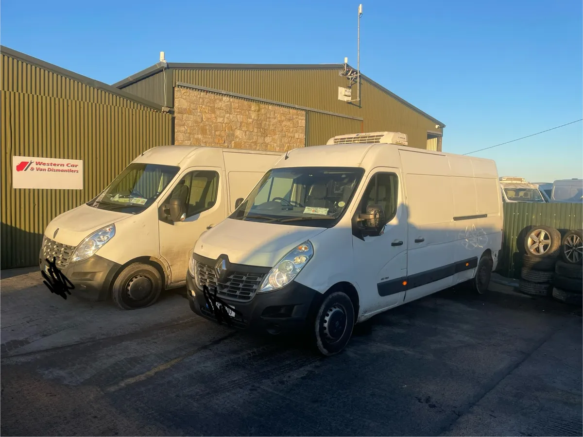 2016 Renault master 2.3 dci for dismantling