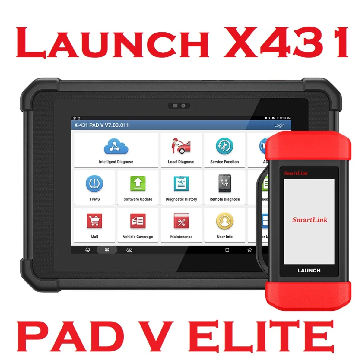 Launch X431 PAD V Elite Diagnostic Computer