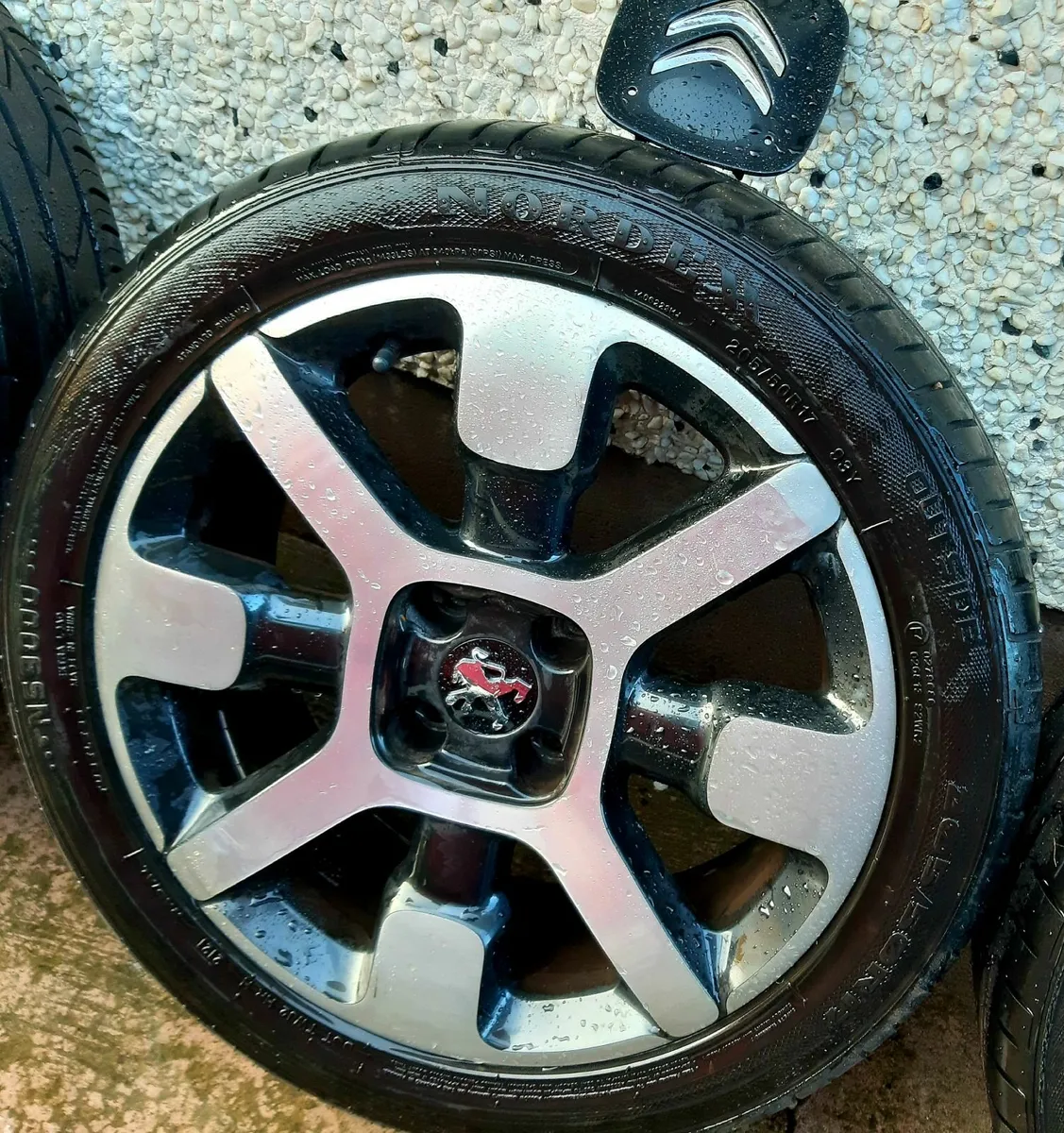 OEM Citroen Alloys 17inch 4x108 - Image 4