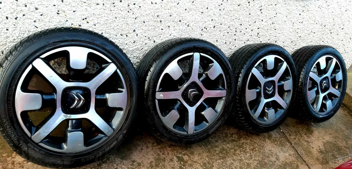 OEM Citroen Alloys 17inch 4x108 - Image 1