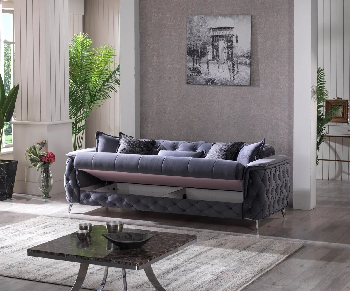 Main picture 3 seater sofa bed yes 750€ - Image 3