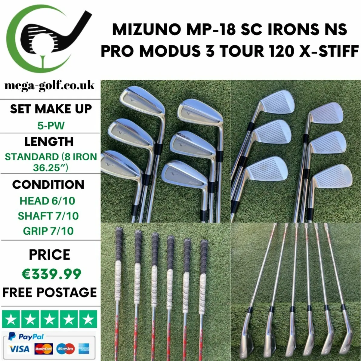 Mizuno mp outlet 3 irons