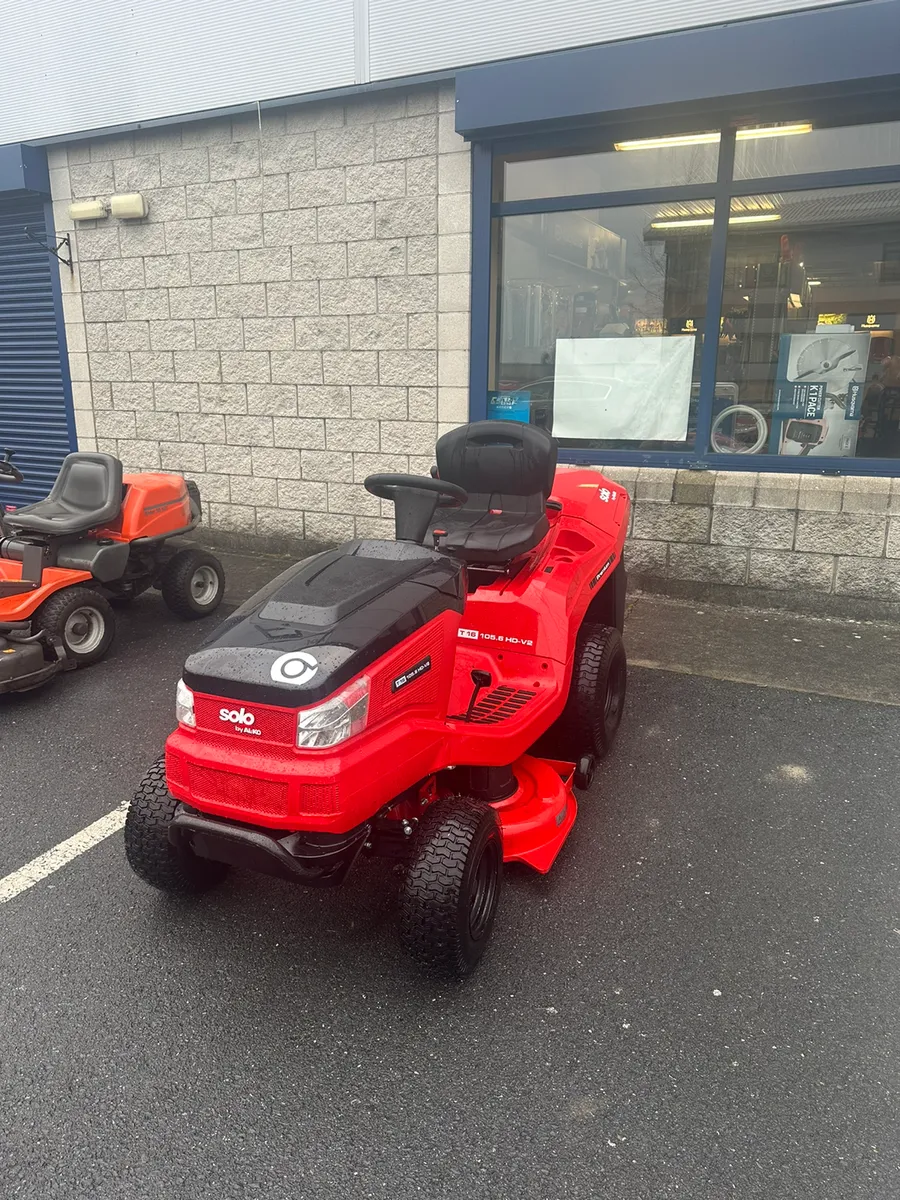 Solo ride on cheap mower