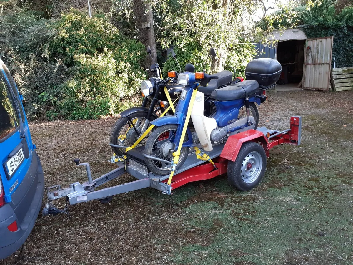 motorbike trailer for hire - Image 1