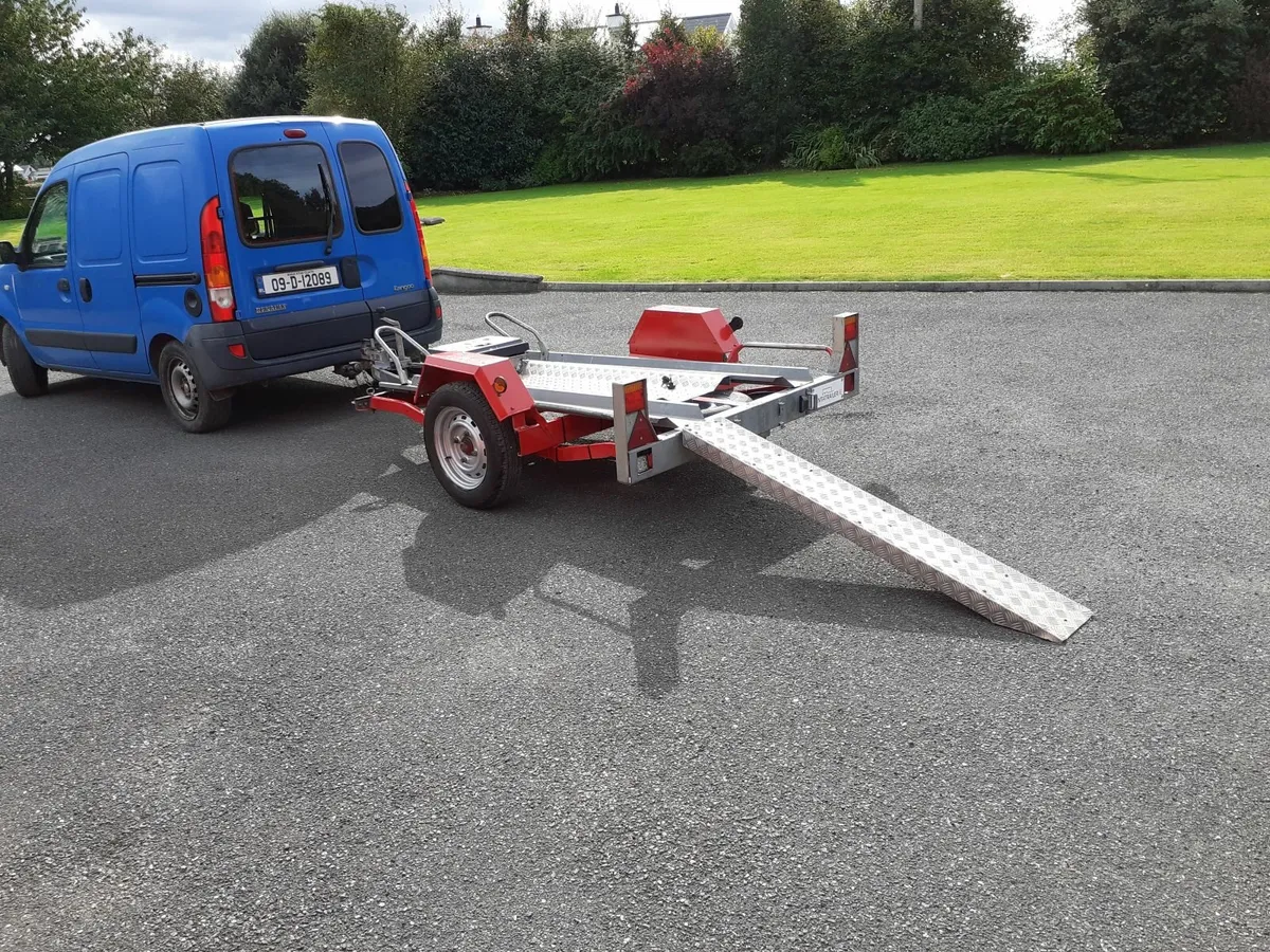 motorbike trailer for hire - Image 2