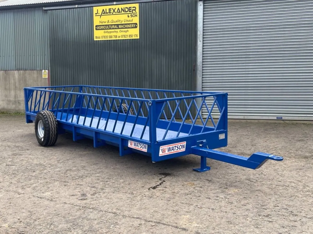 WATSON SHEEP / YOUNG STOCK FEEDING TRAILER - Image 1