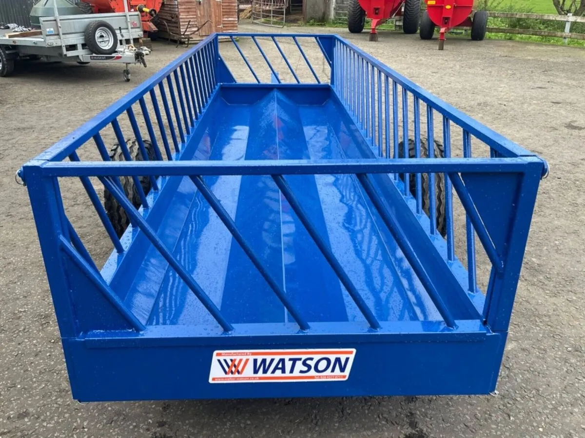 WATSON SHEEP / YOUNG STOCK FEEDING TRAILER - Image 4