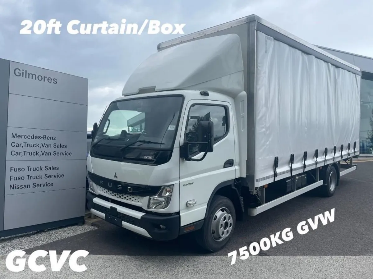 Mitsubishi Canter 7c15 20ft Curtain/box - Image 1