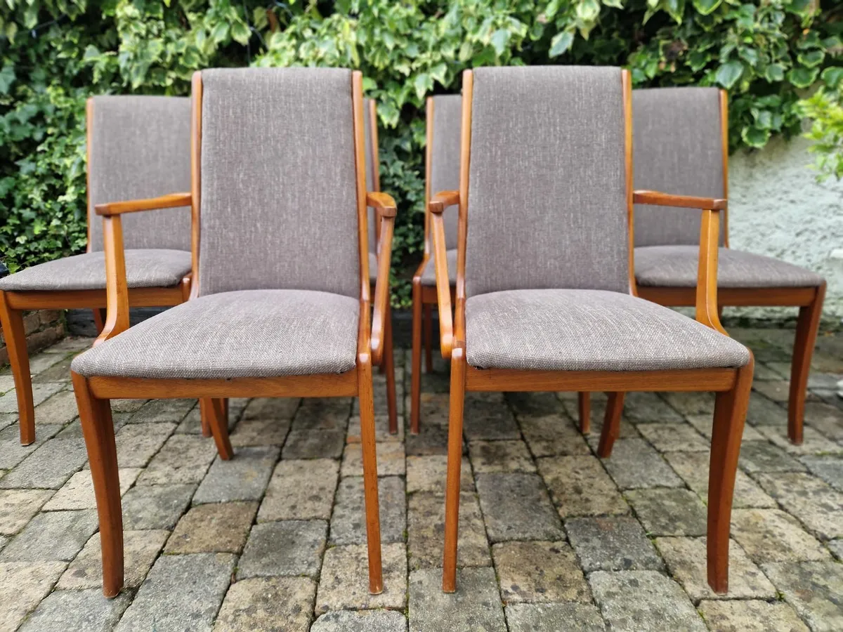 Danish Teak Chairs x6 for sale in Co. Limerick for €595 on DoneDeal