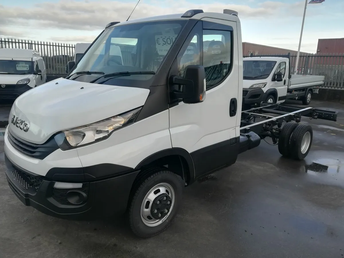 New Iveco Daily 3lt 160bhp chassis & cab in stock