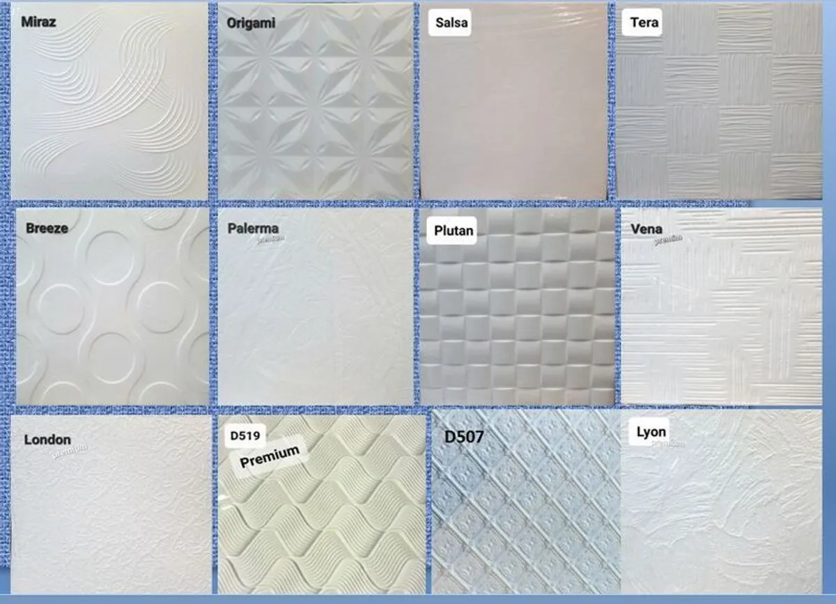 Decoratives Ceiling Tile 2m2 pack (Extruded Polystyrene) - Image 1