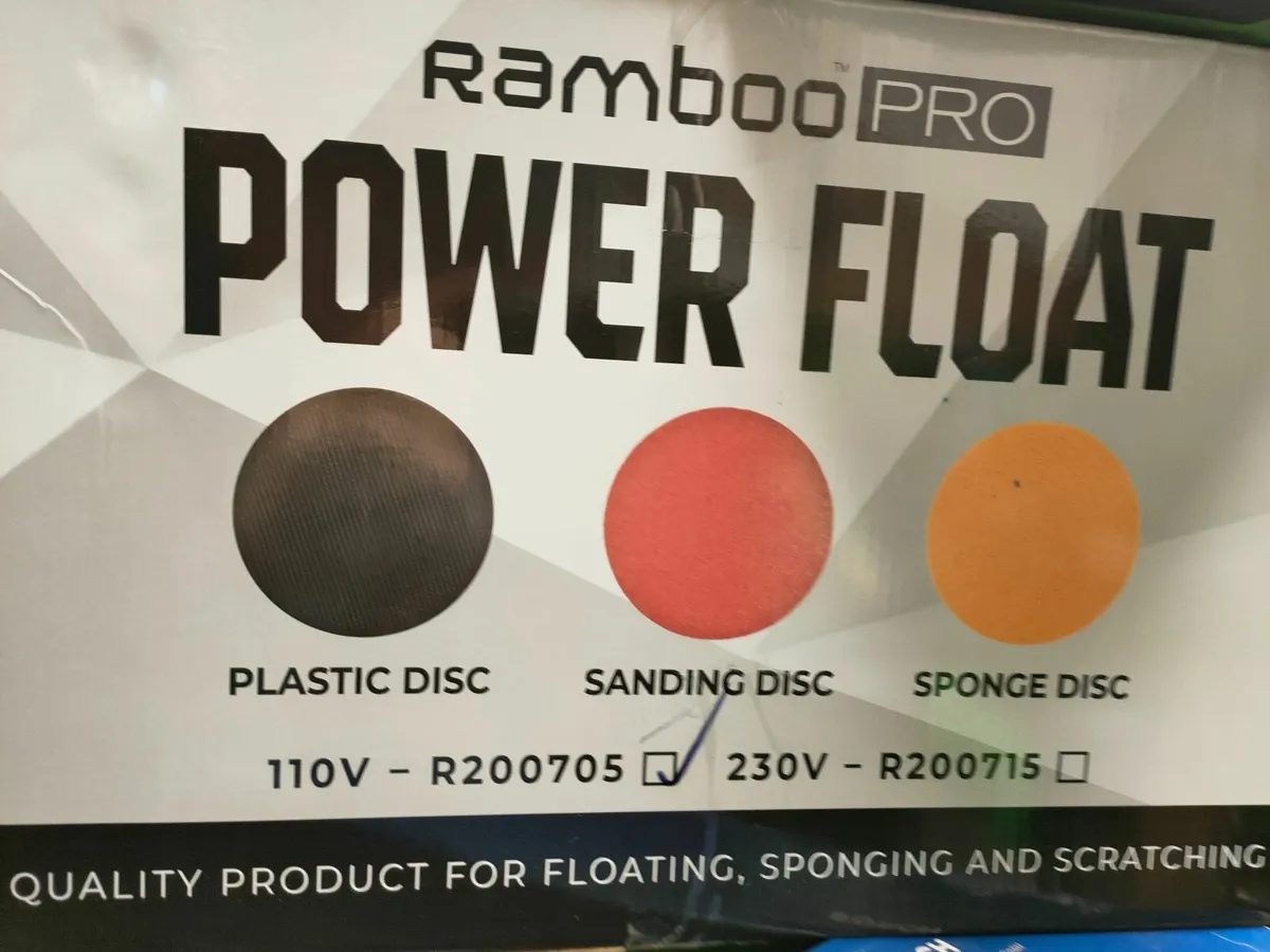 16" sponge  power float. - Image 2
