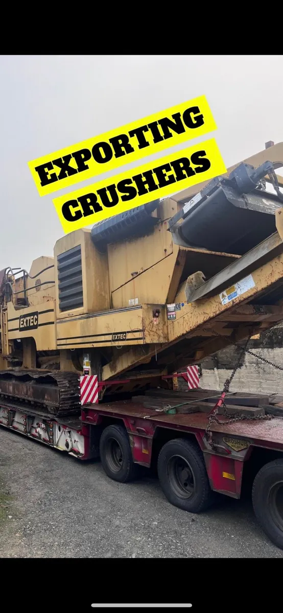 CRUSHERS/QUARRY PLANT EXPORTING WEEKLY