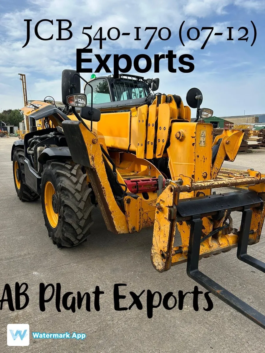 Jcb 540170(07 to 12) Exports) - Image 1