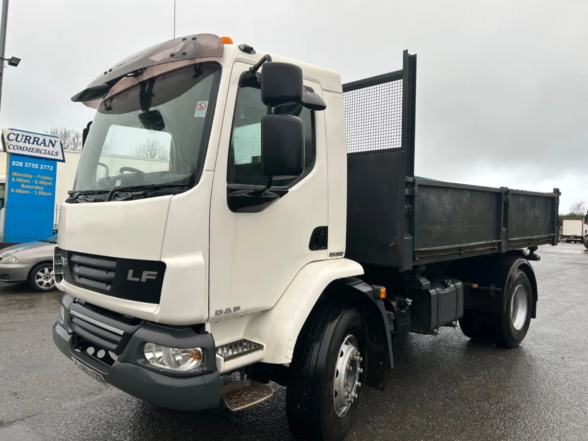 2010 Daf lf 55 220 18 ton 3 way tipper - Image 1